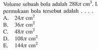 Volume Sebuah Bola 388